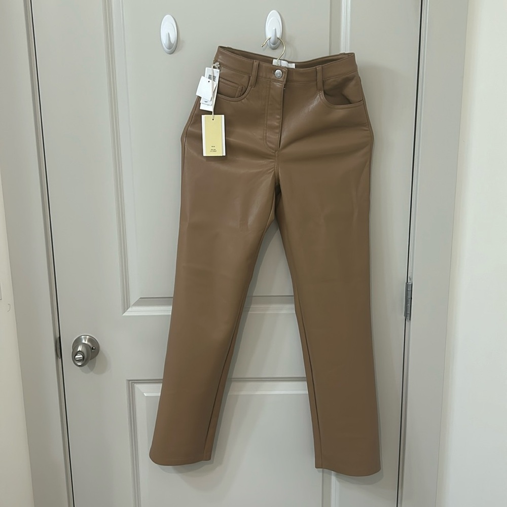 Brand new with tag Aritzia leather pants